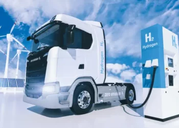 Hydrogen Powered class 8 truck