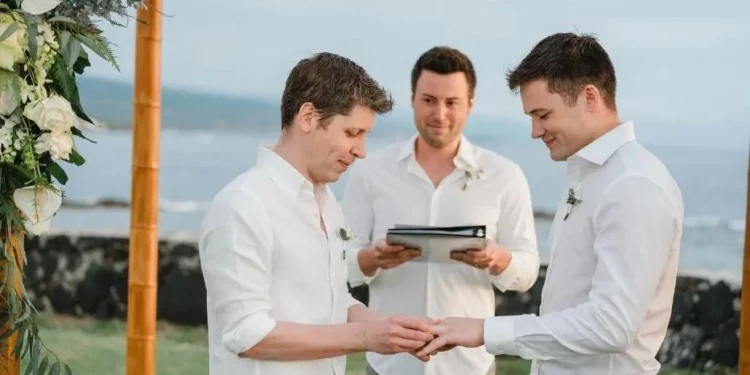 A Unique Love Story: OpenAI CEO Sam Altman Ties the Knot with Best Friend Oliver Mulherin in Heartwarming Ceremony