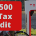 How to Claim $7,500 EV Tax Credit