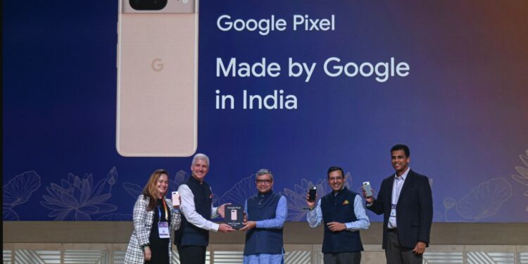 Google India to start production of Pixel Phones In India by Q2 2024