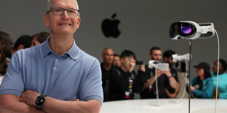 "Customers had tears in their eyes" Time Cook shares fans reaction to Apple Vision Pro Launch