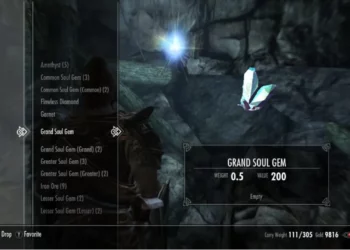 How to Fill a Black Soul Gem in Skyrim