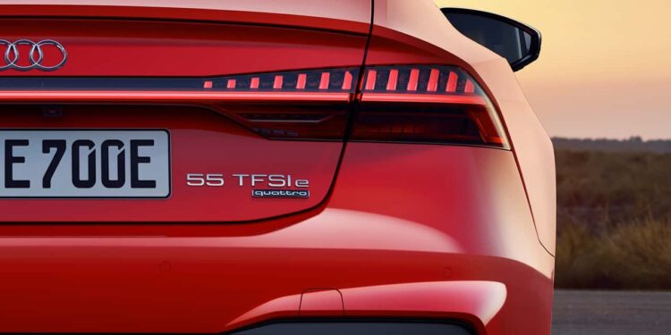 Audi poerstrain based name