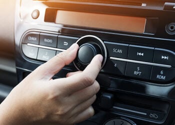 Button in cars