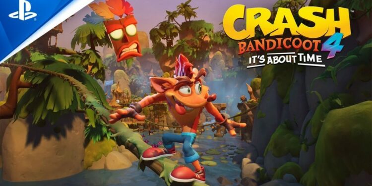 Crash 4 bandicoot