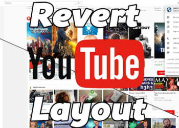 How to Revert YouTube Layout
