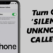 How to Silence Unknown Callers On iPhone