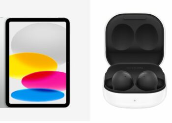 Apple 10th Gen iPad and Galaxy Buds 2
