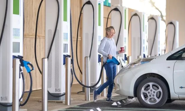 Korean firms target EV charging market in US