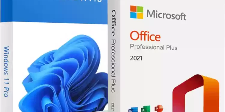 microsoft windows 11 pro + microsoft office plus