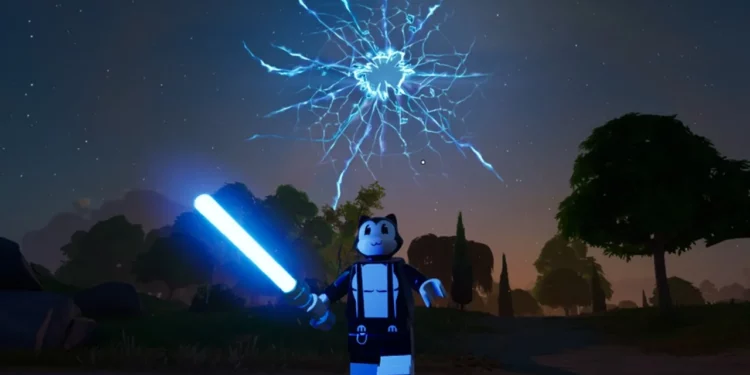 How To Get a Lightsaber in lego Fortnite