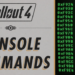 How to Use Console Commands Fallout 4