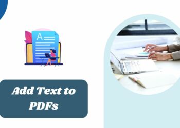 how to add text to pdfs