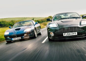 Aston Martin Teases V12 Vanquish to Rival Ferrari 12Cilindri"