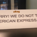 eBay No Longer Accepts American Express