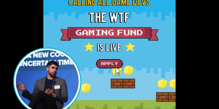 erodha Co-Founder Nikhil Kamath Backs Gaming Industry with 'WTF Gaming Fund'