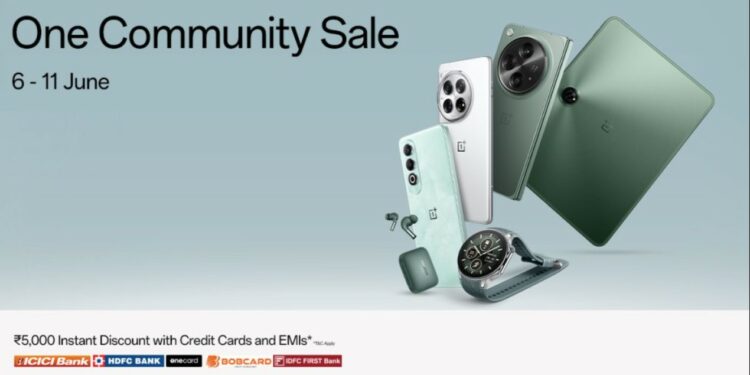 OnePlus offers Best Discounts for "Community Sale 2024"