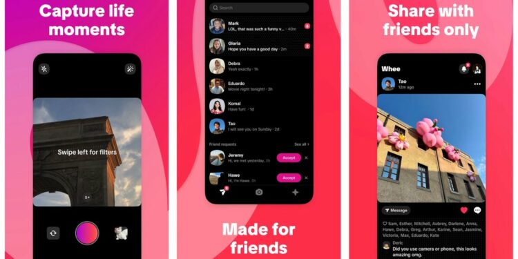 TikTok's 'Whee' photo sharing app