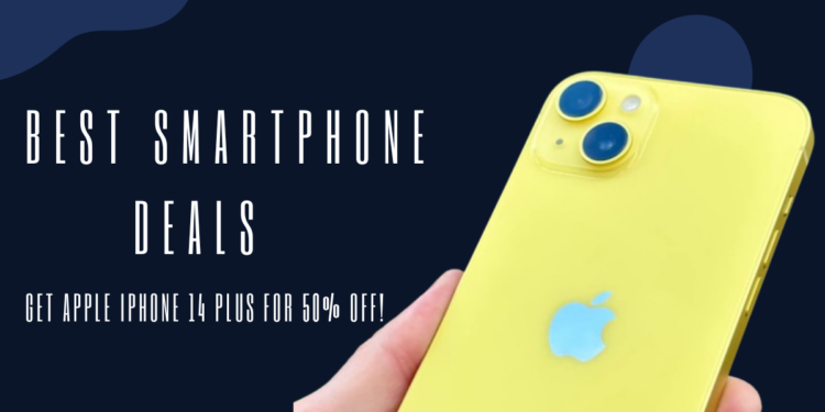 Buy all new Apple iPhone 14 Plus for a direct 50% price slash!