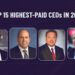 Highest Paid CEOs Around the World