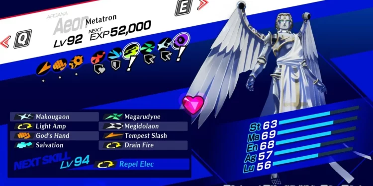 How to Fuse Metatron in Persona 3 Reload