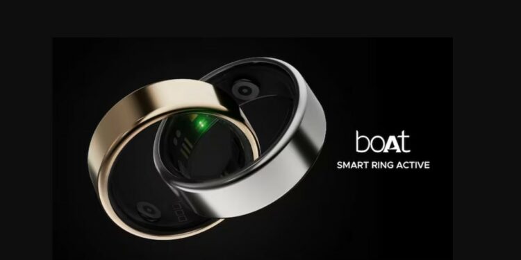 Boat Smart Ring Active with Advanced Health Features Launched in India