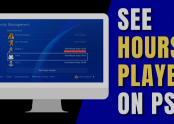 How to See How Many Hours Played on PS4 App