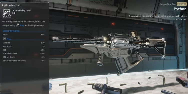 How To Get The Python in The First Descendant