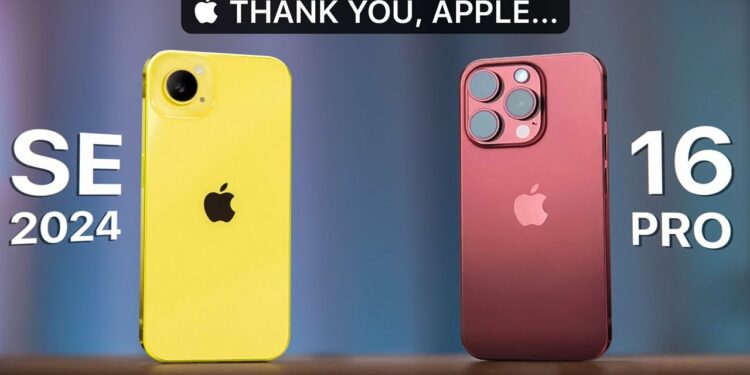 iPhone SE vs. iPhone 16: Why the Budget Friendly Model is Going to be a Better Choice