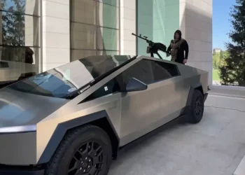 Chechen leader in Armed Cyber Truck