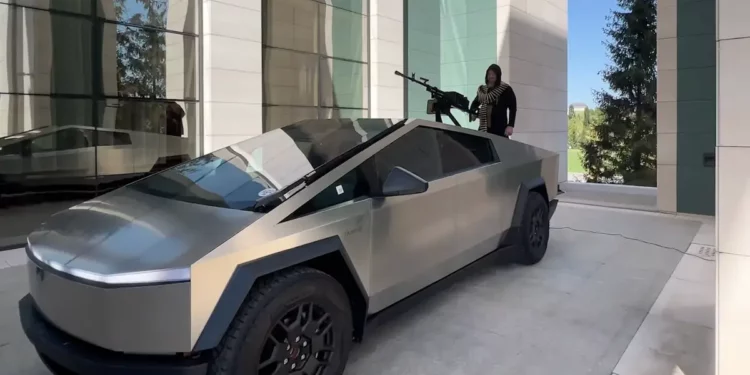 Chechen leader in Armed Cyber Truck