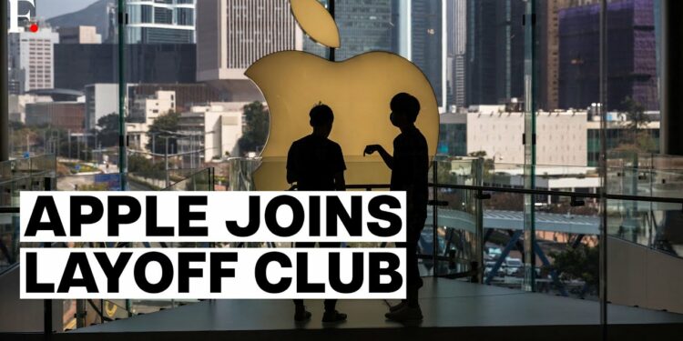 Apple layoffs