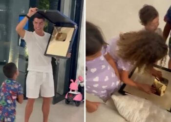 Cristiano Ronaldo Youtube Gold Button