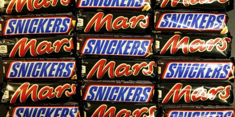 Snickers maker Mars to acquire Kellanova for nearly $30 billion, source says