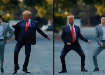 Elon Musk Dances with Trump: Tweets “Haters Will Say This Is AI”