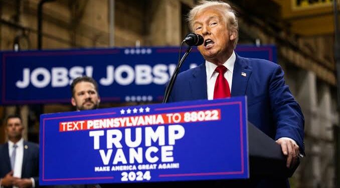 Donald Trump Targets Kamala Harris with AI-Generated Image Ahead of Democratic National Convention
