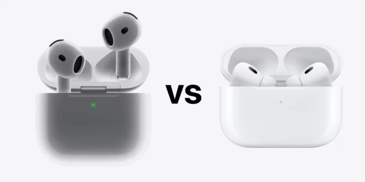 AirPods Pro vs AirPods 4