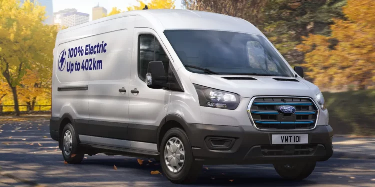 Ford Begins Deliveries of Extended-Range E-Transit Electric Vans