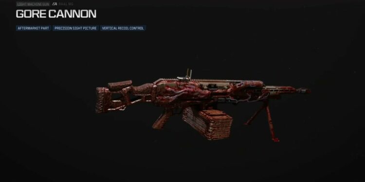 How to Unlock the Gore Cannon Blueprint in MW3