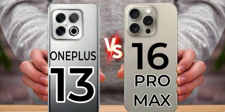 OnePlus 13 vs iPhone 16