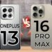 OnePlus 13 vs iPhone 16