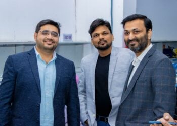 Shrey Sardana, Nitin Goyal, Sanjeev Aggarwal (L to R)