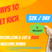 6 Ways to Get Rich in Cryptocurrency in 2024