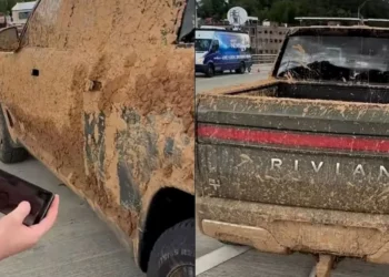 Rivian R1T Survives Hurricane Helene’s Floodwaters and Continues to Run
