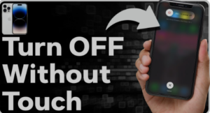 how to power off iphone without touching screen