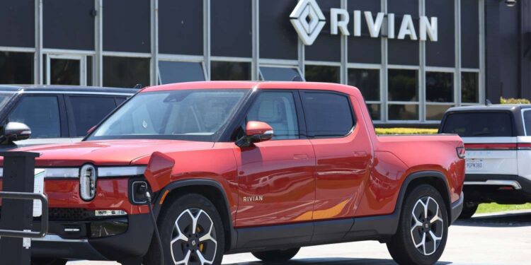 Rivian Stock Drops Amid Lowered Production Forecast and Supply Chain Issues