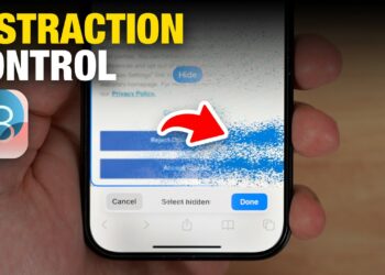 iOS 18 Safari Distraction Control