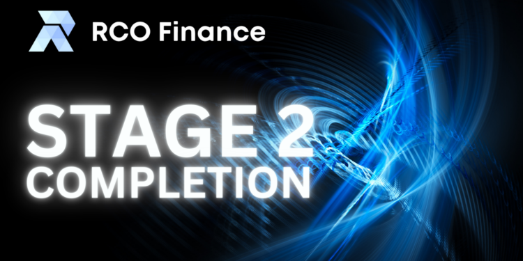 RCO Finance Close to Completing Stage 2 of its Token Presale, Join Today and Capture RCOF’s 1,600% Rally