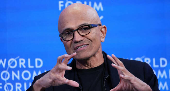Microsoft CEO Satya Nadella’s Pay Hits $79 Million, Driven by Stock Awards