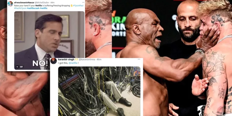 Netflix Faces Outage During Mike Tyson vs. Jake Paul Fight, Leaving Fans Disappointed